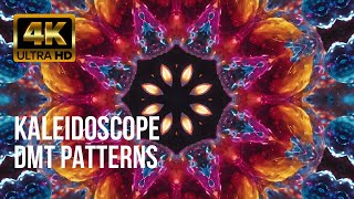 Kaleidoscope Mandala Meditation  DMT Patterns  4K HD [upl. by Dina770]