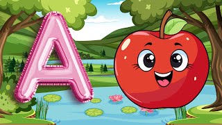 A Apple Song  Inspired By ABC song Gracies Corner  Nursery Rhymes  Kids Songs [upl. by Sidky]