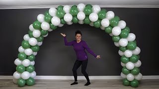 How to Make a Balloon Arch Without Stand [upl. by Zebedee25]