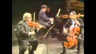 Istomin Stern Rose play Schubert Trio No 1 in B flat Op 99 [upl. by Atirrehs]