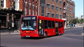 London bus route 170 terminate at Putney Heath [upl. by Tnecniv]