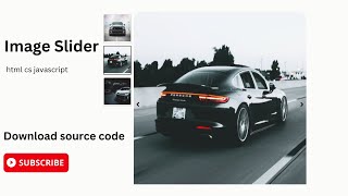 How to create Image Slider Using HTML CSS and JavaScript [upl. by Charmine98]
