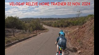 VELOGAP RELIVE HOME TRAINER 22 NOV 2024 [upl. by Ennyletak]