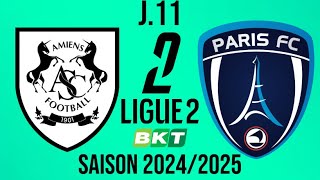 AMIENS SC  PARIS FC LIGUE 2 BKT [upl. by Masuh]