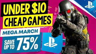 15 AMAZING PSN Game Deals UNDER 10 MEGA MARCH SALE Great CHEAP PS4PS5 Games to Buy [upl. by Otrebogir969]