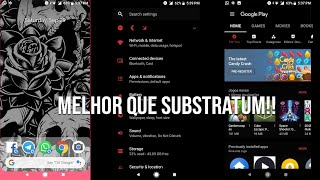 ✹MELHOR que SUBSTRATUM TEMAS INCRÍVEIS no ANDROID e NOS APLICATIVOS 👉ROOT👈 [upl. by Ayrad]