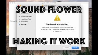 HOW to USE 🔈SoundFlower on macOS and make it work [upl. by Eitsyrc]