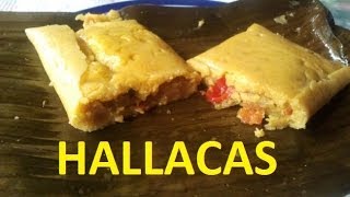 Hallacas Venezolanas receta completa VenezuelaTeQuiero [upl. by Jerrie]