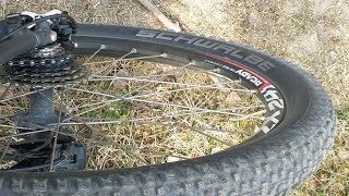 Replacing a Flat Inner TubeTire Rear on Mountain Bike Bicycle [upl. by Ermentrude]