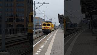 Strukton 1700 komt door Tilburg treinen treinleven shorts [upl. by Lenoil469]