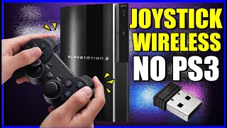 COMO CONECTAR E JOGAR COM CONTROLE WIRELESS NO PS3 ESTILO PS2 GAMESTICK  CANAL IODROID [upl. by Asen]