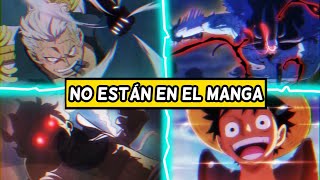 Los MEJORES momentos de One Piece que NO ESTÁN en el manga [upl. by Charlie]