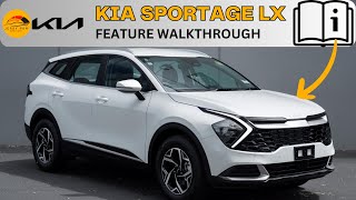 Complete User Guide  Feature Walkthrough  Kia Sportage LX Base Model  2022 2023 [upl. by Eetsim]