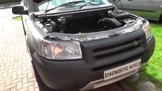 LandRover Freelander Battery Location [upl. by Nuawd]