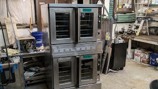 Replacing Blodgett convection oven glass doors [upl. by Ardnosac]