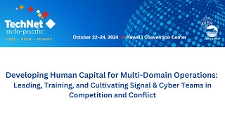 Developing Human Capital for MultiDomain Operations [upl. by Chalmers]