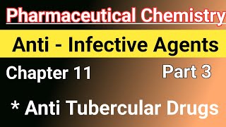 Anti tubercular drugs in hindi  Anti infective drugs in hindi  Chemistry chapter 11 in hindi [upl. by Einttirb]