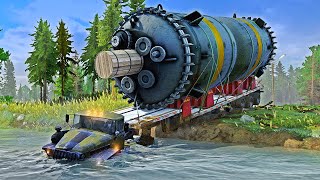 Extreme Oversized Truck Transport Worlds Biggest Heavy Machinery in Action 002 [upl. by Bergwall]