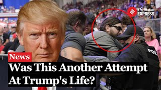 Man Tasered After Storming Press Area at Trump Rally [upl. by Yaya100]