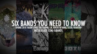 Six Bands in 60 Seconds  Spring 2018 6BandsYouNeedtoKnow [upl. by Home750]