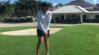 Chipping with LPGA Legend Juli Inkster [upl. by Erda297]