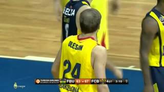 Nemanja Bjelica flicks Brad Olesons ear [upl. by Enayd594]