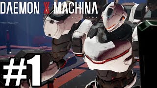 Daemon X Machina Gameplay Walkthrough Part 1  Nintendo Switch [upl. by Bumgardner]