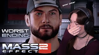 Mass Effect 2 WORST ENDING reaction 🥲 [upl. by Ericka]