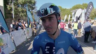 Alex Aranburu  Entrevista a la salida  Trofeo Calvia 2024 [upl. by Eronel904]