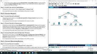 465 Packet Tracer  Connect a Wired and Wireless LAN [upl. by Huntington]