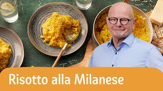 Risotto alla Milanese  REWE Deine Küche [upl. by Tegan406]