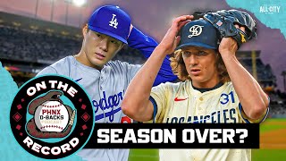 Will Tyler Glasnow Yamamoto Pitch Again For Dodgers This Year  On the Record With Jack Harris [upl. by Ok]