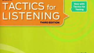 Tactics for Listening Third Edition Basic Student Book Unit 2 track10 [upl. by Florenza402]