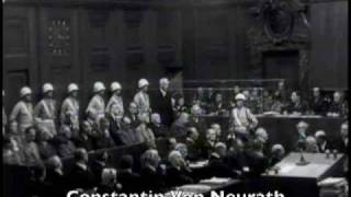 StatementNuremberg defendant Constantin von Neurath Aug 31 1946 Day 216 translated captions [upl. by Lleumas]