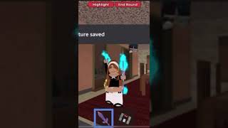 Playing mm2 aim trainer roblox aimtraining [upl. by Suckram]