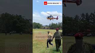 Langata MP Jalangoo Landing with Two Helicopters in Siaya [upl. by Inahpit]