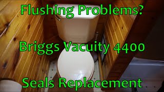 Briggs Vacuity 4400 Series Water Tank Seals Replacement  Solves Poor Flushing Problems [upl. by Ademla430]