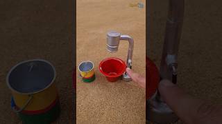 mini hand pump ideas diy mini motor water pump science project💦 [upl. by Alilad]