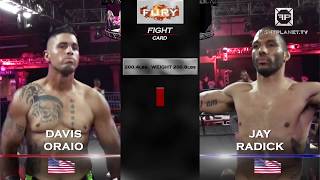 Jay Radick VS Davis Oraio FURY 06292019 [upl. by Demha]