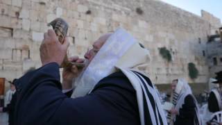 Blowing of the Shofar During Elul [upl. by Alhak]