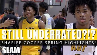 Sharife Cooper STILL UNDERRATED 🤔 Full Spring Highlights [upl. by Suoirred]