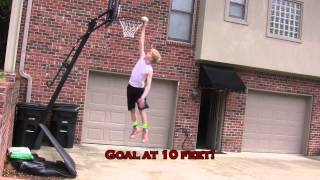 13 Year Old Dunks on 10 Feet [upl. by Oitaroh]