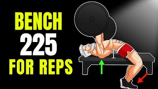 If You Cant Bench Press 225 for Reps Watch This [upl. by Dwinnell663]