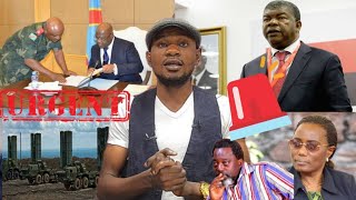 MESSI MATCH EBALUKI🚨BLOQUÉ EN ANGOLA JEANNETTE KABILA DE RETOUR EN RÉSIDENCE SURVEILLÉE TOUT LES [upl. by Eintruok633]