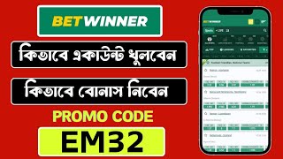 Bet Winner  betwinner account  betwinner account kivabe khulbo  how to create bet winner [upl. by Yznyl823]