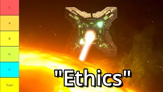 A TERRIBLE Stellaris Ethics Tier List [upl. by Odrautse]