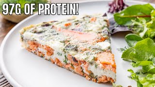 High Protein Breakfast Frittata Recipe [upl. by Saraann373]