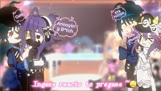 Ingame reacts to pregame😩 Part 1Kokichi and Shuichi 🔎🎭pregameSaiouma 💙💜 my pregame au [upl. by Phillie]