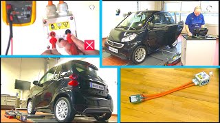 Smart Fortwo W451 Electric Drive Isolationswiderstand selbst messen [upl. by Babby195]