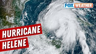 Hurricane Helene Strengthens As Florida Braces For LifeThreatening Winds Storm Surge [upl. by Illib]